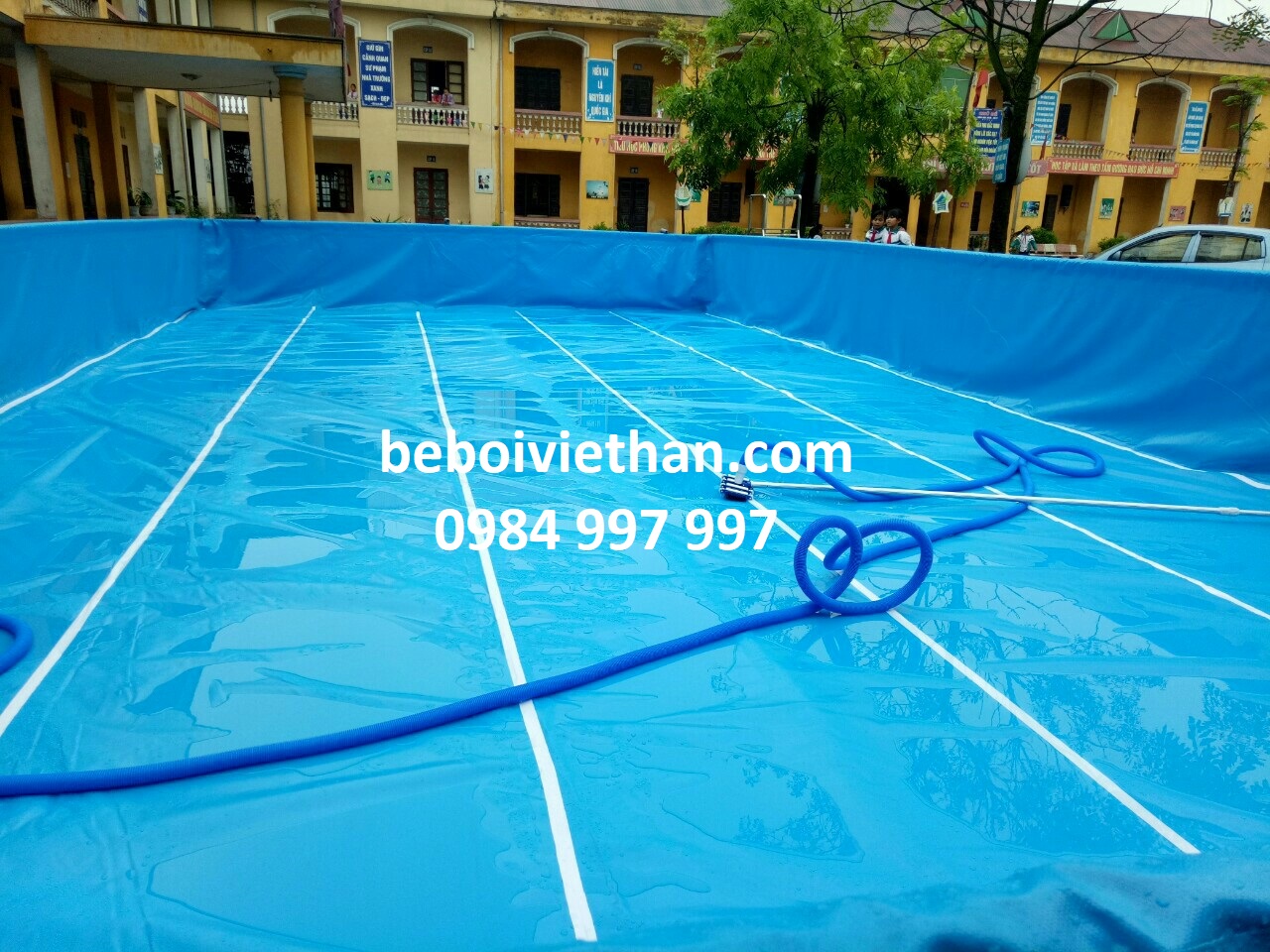 Dự án Phổ cập bể bơi Việt Hàn tại Hưng Yên
