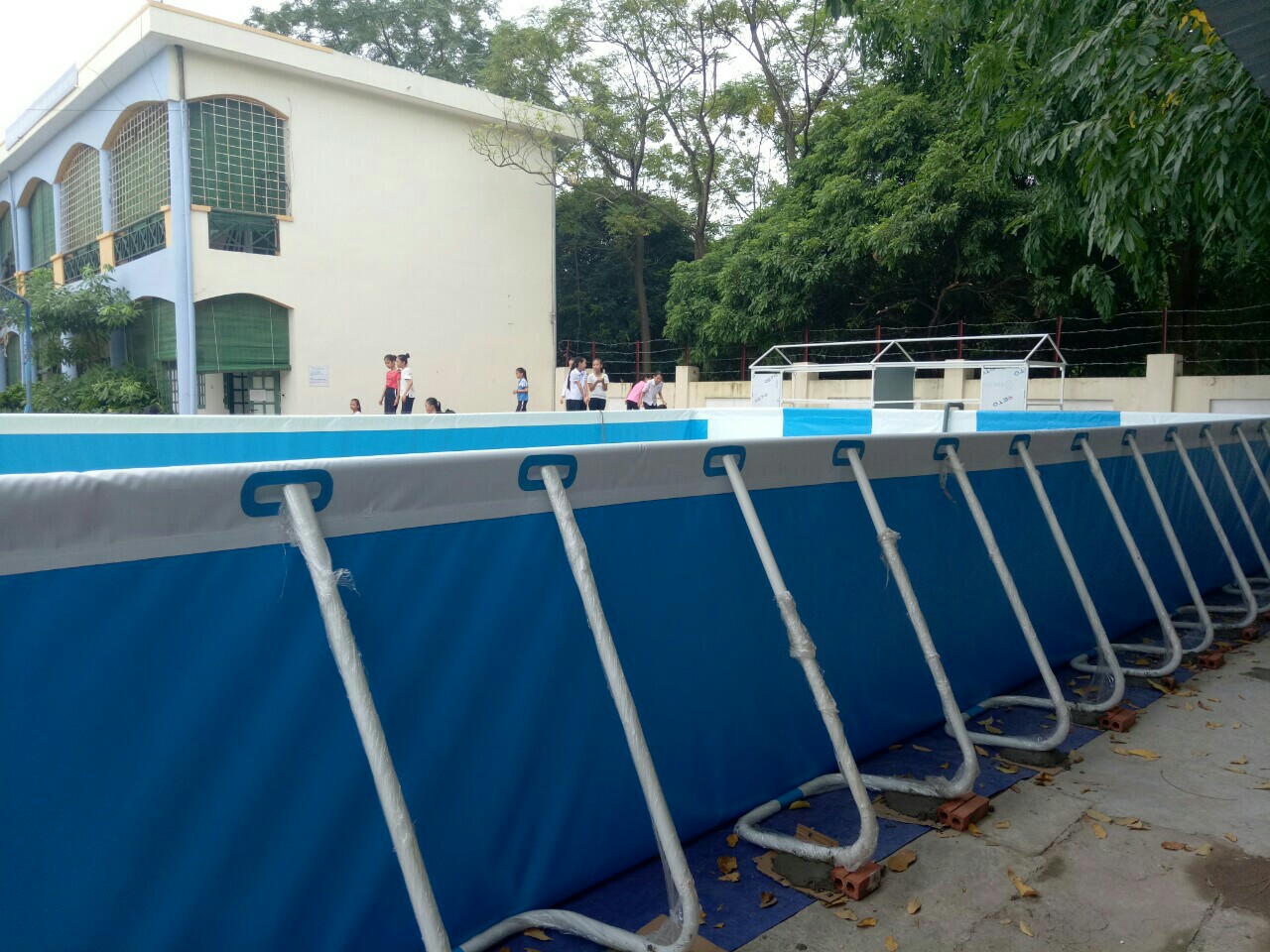 Bể bơi lắp ghép 6.6 m x 15,6 m x 1.2m