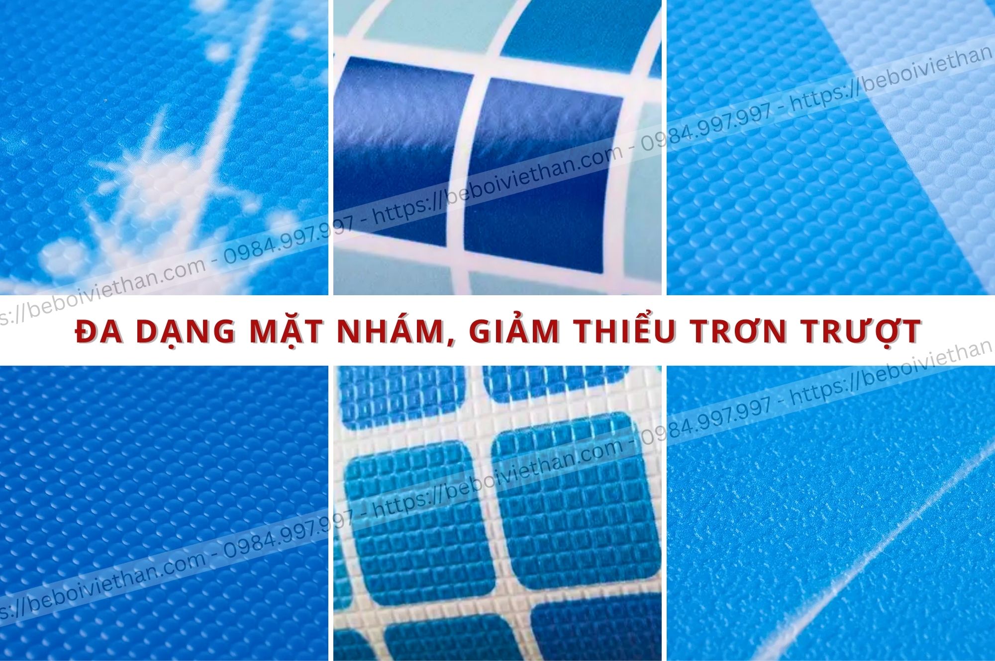 Bạt Phủ Mặt Nhám – Giải Pháp Chống Trơn Trượt Hiệu Quả Cho Bể Bơi