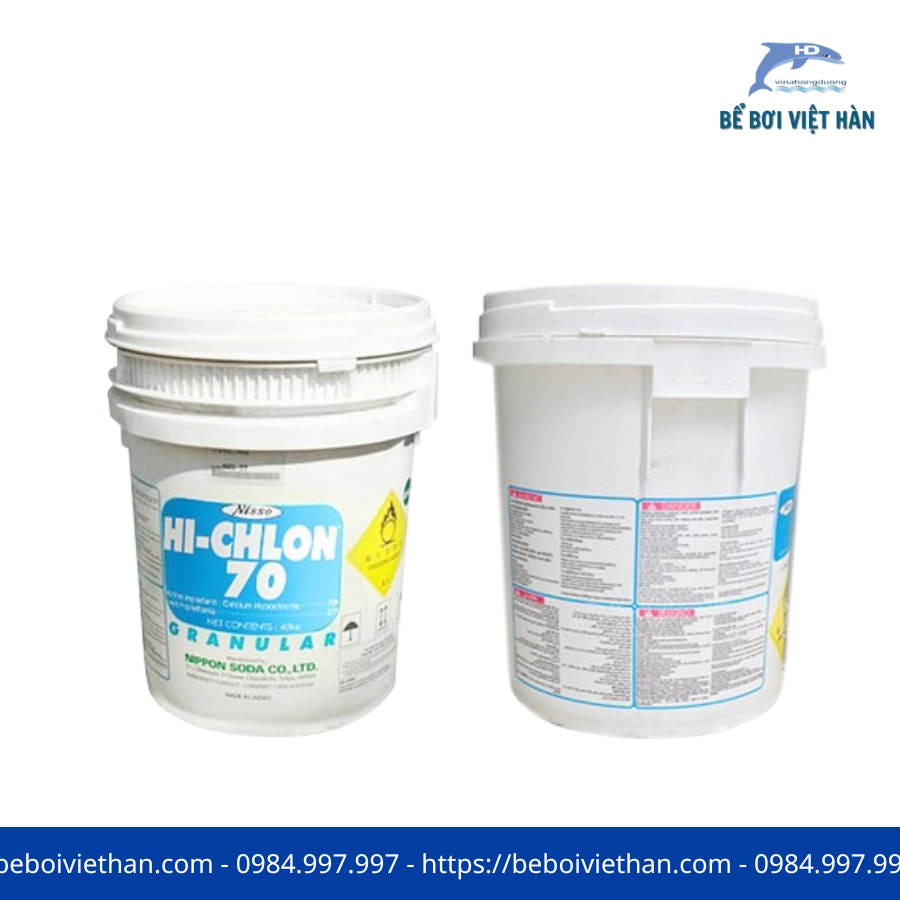 HÓA CHẤT BỂ BƠI CHLORINE 70% HIỆU NIPPON