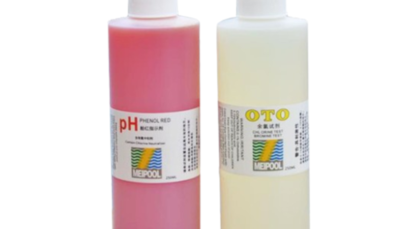 BỘ DUNG DỊCH TEST NƯỚC BỂ BƠI OTO & PHENOL DUNG TÍCH 250ML