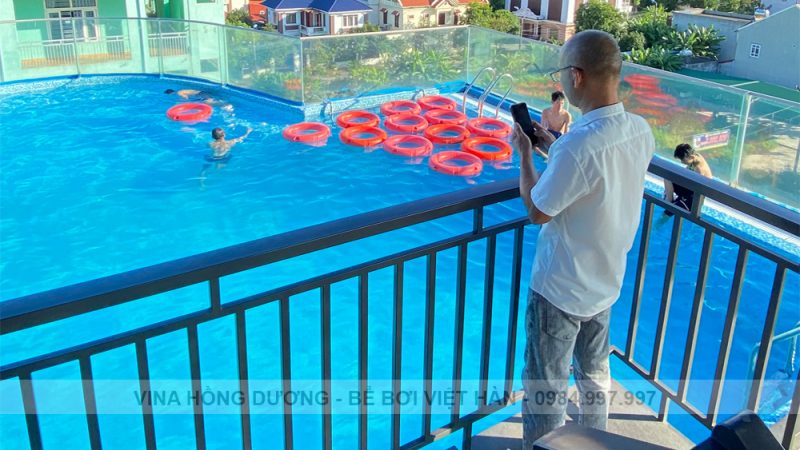 Bể bơi tầng Thượng Anh Nguyên – Tràng Cát, Hải An, Hải Phòng