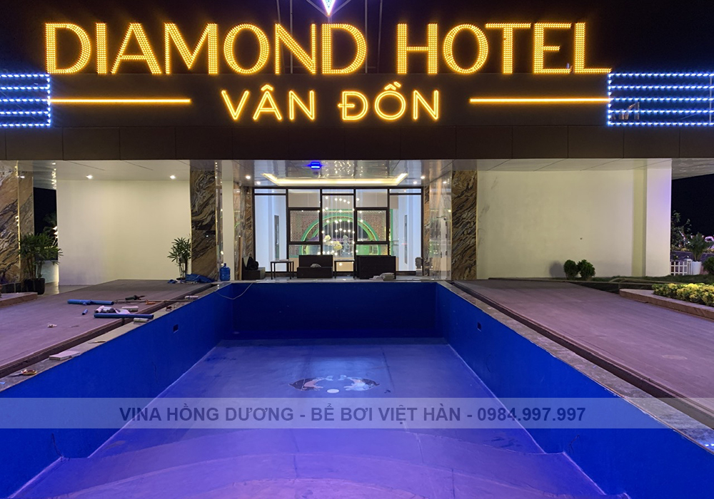 Bể bơi Diamond Hotel – Vân Đồn, Quảng Ninh
