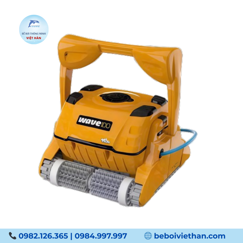 Robot vệ sinh hồ bơi tự động chuyên dụng cho bể bơi gia đình và trường học