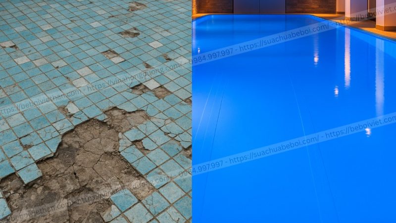 Cải Tạo Bể Bơi Cũ Không Cần Đập Phá – Giải Pháp Nhanh, Tiết Kiệm Và Hiệu Quả
