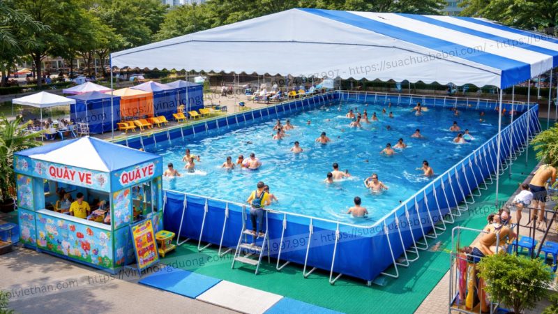 Bể Bơi Di Động Kinh Doanh – Giải Pháp Đầu Tư Không Cần Xây