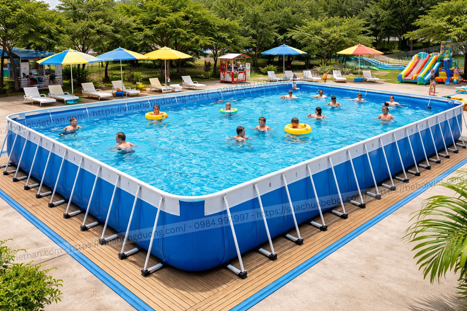 Lắp Đặt Bể Bơi Di Động Việt Hàn – Giải Pháp Hoàn Hảo Cho Ngày Hè