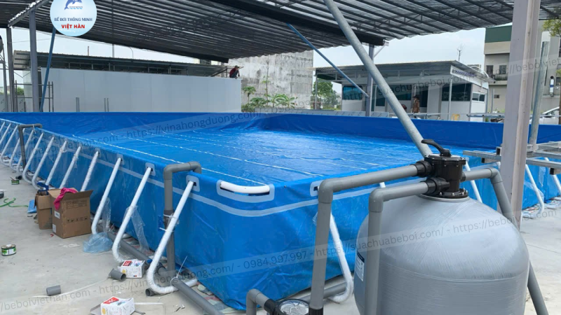 Lắp Đặt Bể Bơi Di Động Cho Trường Học – Giải Pháp Dạy Bơi An Toàn, Tiết Kiệm Và Hiệu Quả Hiện Nay